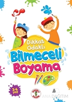 Bilmeceli Boyama-Dikkat Odaklı 3-6 Yaş