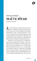 Mai Ve Siyah