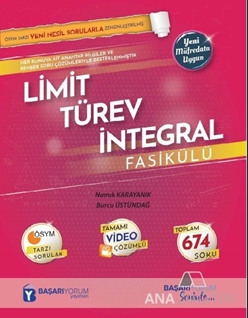 Limit Türev İntegral Fasikülü