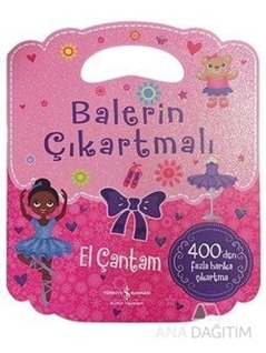 Balerin Çıkartmalı El Çantam