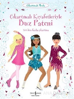 Çıkartmalı Moda-Çıkartmalı Kıyafetleriyle Buz Pateni