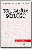 Toplumbilim Sözlüğü