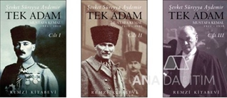 Tek Adam Mustafa Kemal (3 Cilt Takım) (Büyük Boy)