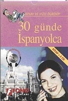 30 Günde İspanyolca (kitap + 4 CD)