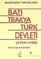 Batı Trakya Türk Devleti 1919-1920