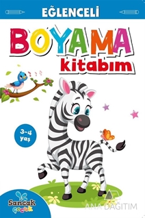 Eğlenceli Boyama Kitabım - Mavi