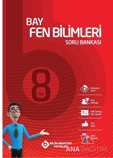 BİLİM ANAHTARI YAYINLARI LGS FEN BİLİMLERİ SORU BANKASI