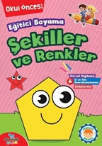 Eğitici Boyama - Şekiller ve Renkler Okul Öncesi