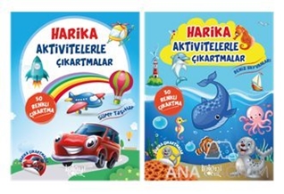 Harika Aktivitelerle Çıkartmalar Seti (2 Kitap Takım)