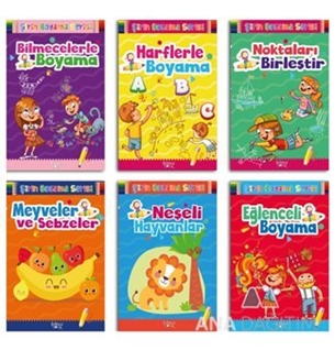 Şirin Boyama Seti (6 Kitap)