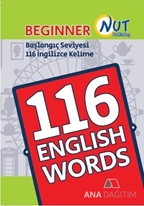 Beginner 116 English Words Kartları