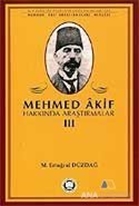 Mehmed Akif Hakkında Araştırmalar 3