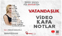 2022 KPSS Vatandaşlık Video Kafa Notlar