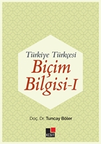 Türkiye Türkçesi Biçim Bilgisi  1