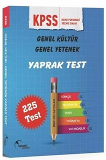 2021 KPSS Genel Yetenek Genel Kültür Yaprak Test