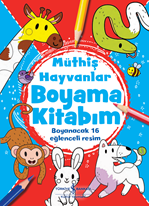 Müthiş Hayvanlar  Boyama Kitabım