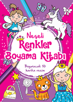 Neşeli Renkler  Boyama Kitabı