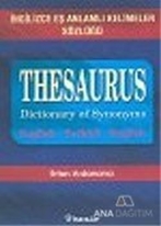 Thesaurus Dictionary Of Synonyms İngilizce Eş Anlamlı Kelimeler Sözlüğü