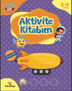 3-4 Yaş Aktivite Kitabı