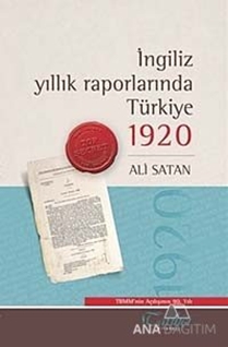 İngiliz Yıllık Raporlarında Türkiye 1920