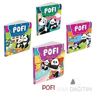Pofi Zevkli Alışkanlıklarım Set - Pofi- (İngilizce - 4 Kitap)
