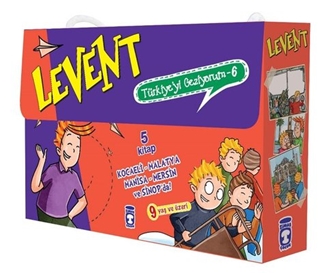 LEVENT TÜRKİYEYİ GEZİYORUM 6 SET - (5 KİTAP)