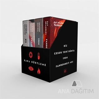 Kara Dörtleme Kutu Set (4 Kitap Takım) (Ciltli)