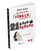 Kpss Türkçe 21 Kafa Deneme : Tamamı Çözümlü