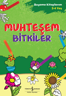 Muhteşem Bitkiler – Boyama Kitaplarım 3-4 Yaş