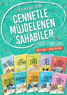 Çocuklar İçin Cennetle Müjdelenen Sahabiler Seti (10 Kitap)