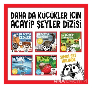 Daha da Küçükler İçin Acayip Şeyler Dizisi Seti - 5 Kitap Takım