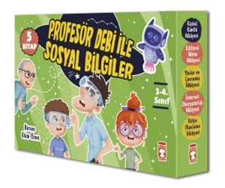 Profesör Debi İle Sosyal Bilgiler Set (5 Kitap)