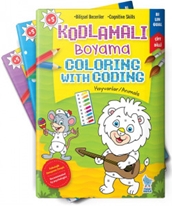 Kodlamalı Boyama (4 Kitap)