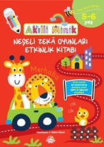 Akıllı Minik Neşeli Zeka Oyunları Etkinlik Kitabı 5-6 Yaş