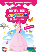 Aktiviteli Boyama Kitabı Prensesler