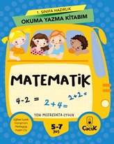 1. Sınıfa Hazırlık Okuma Yazma  Kitabım Matematik