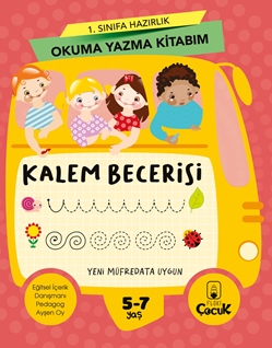 1. Sınıfa Hazırlık Okuma Yazma  Kitabım Kalem Becerisi