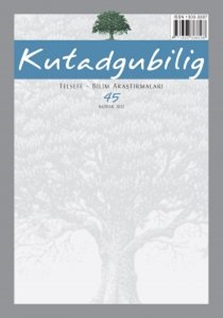 Kutadgubilig Dergisi Sayı: 45