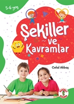 Dikkat Odaklı Etkinlik Kitabı  Şekiller ve Kavramlar 5-6 Yaş