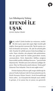 Efendi ile Uşak