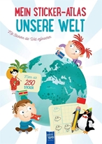 Mein Sticker-Atlas Unsere Welt