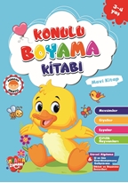 Konulu Boyama Serisi-Yeşil Kitap 3-4 Yaş