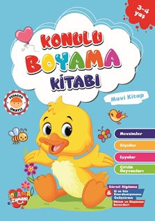 Konulu Boyama Serisi-Yeşil Kitap 3-4 Yaş