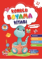 Konulu Boyama Serisi-Yeşil Kitap 4-5 Yaş