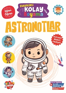 Etkinlikli Kolay Boyama – Astronotlar