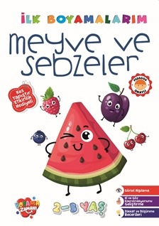 İlk Boyamalarım – Meyve ve Sebzeler