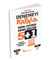 DENEMEYİ KAFALA GENEL YETENEK  GENEL KÜLTÜR 5+1 DENEME