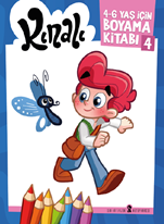 Kınalı 4-6 yaş için Boyama Kitabı 4
