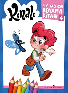 Kınalı 4-6 yaş için Boyama Kitabı 4