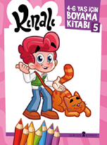 Kınalı 4-6 yaş için Boyama Kitabı 5
